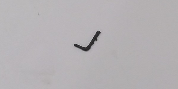 AIR HOSE / SINGLE / PILOT MOUNT / HO SCALE UP VERANDA