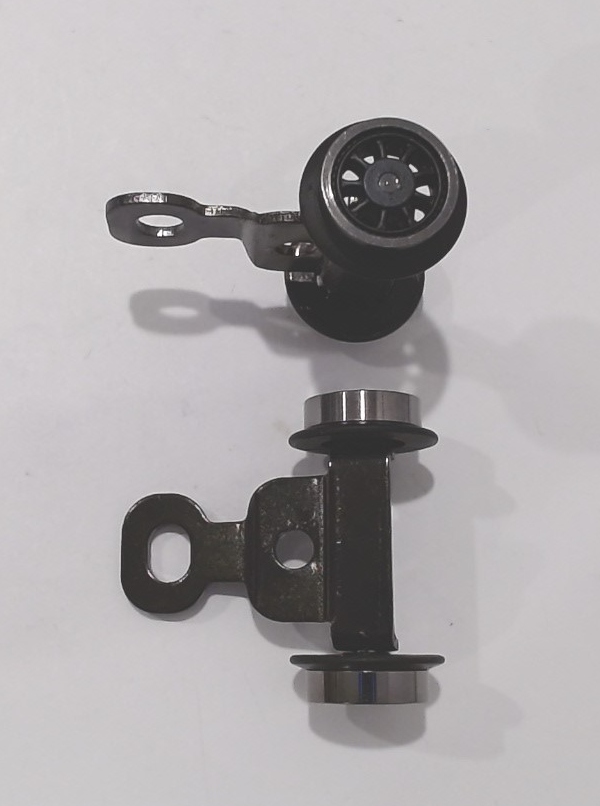 2-WHEEL PILOT TRUCK / SPOKED WHEELS / NICKEL RIMS / W/O PIVOT PLATE / PREMIER Y-3 2-8-8-2 