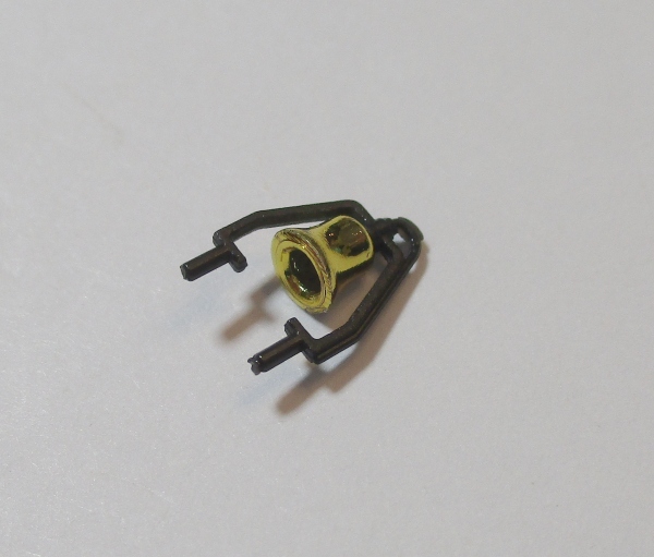 BELL & BRACKET / BRASS & BLACK / TENDER MOUNTED / HO SCALE YELLOWSTONE 4-8-8-2