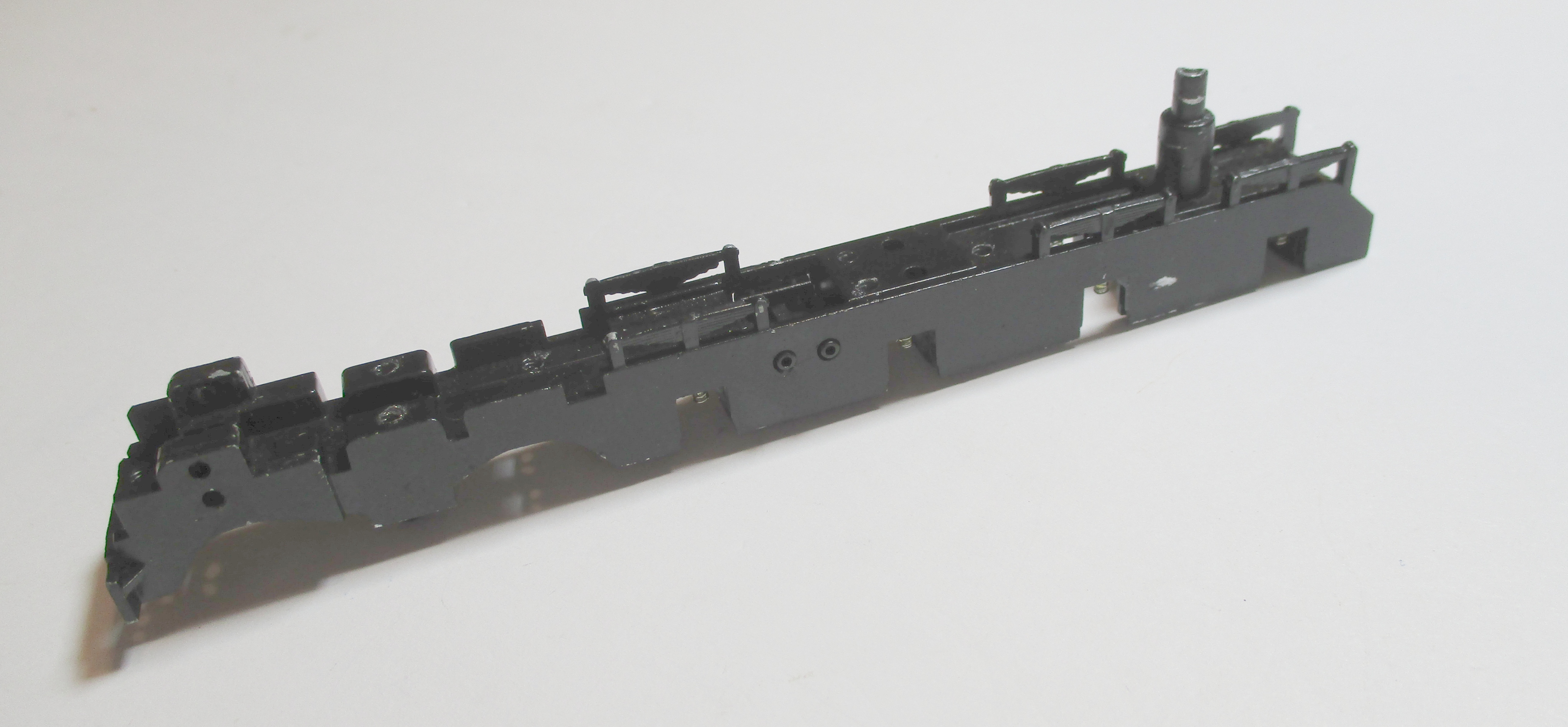FRAME / FRONT ENGINE / BLACK / HO SCALE BIG BOY 4-8-8-4