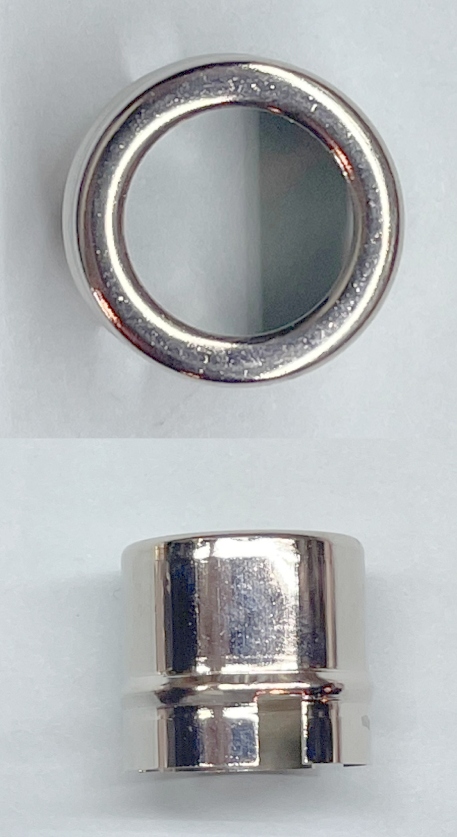 HEADLIGHT BEZEL / NICKEL / TINPLATE STANDARD GAUGE 4696