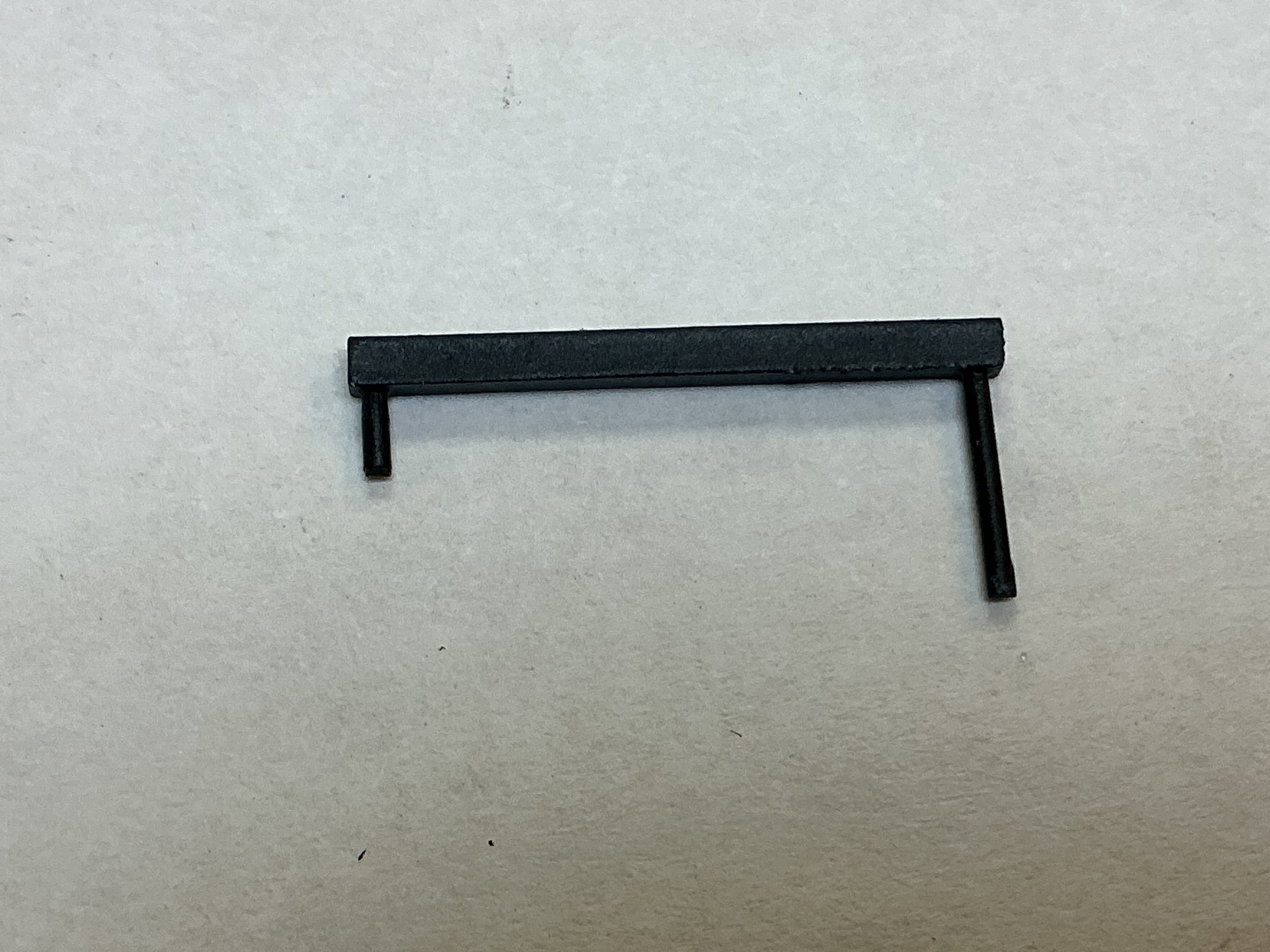 CAB VENT RAIL / BLACK / 20.2mm L / PREMIER EMPIRE STATE EXPRESS 4-6-4