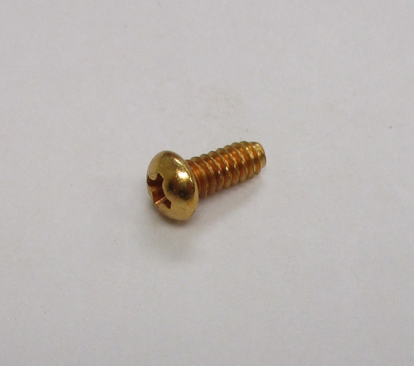 SCREW / PANHD / SELF-CUTTING / 8.1mm x 3.4mm / GOLD PLATED / PREMIER J-1e HUDSON 4-6-4