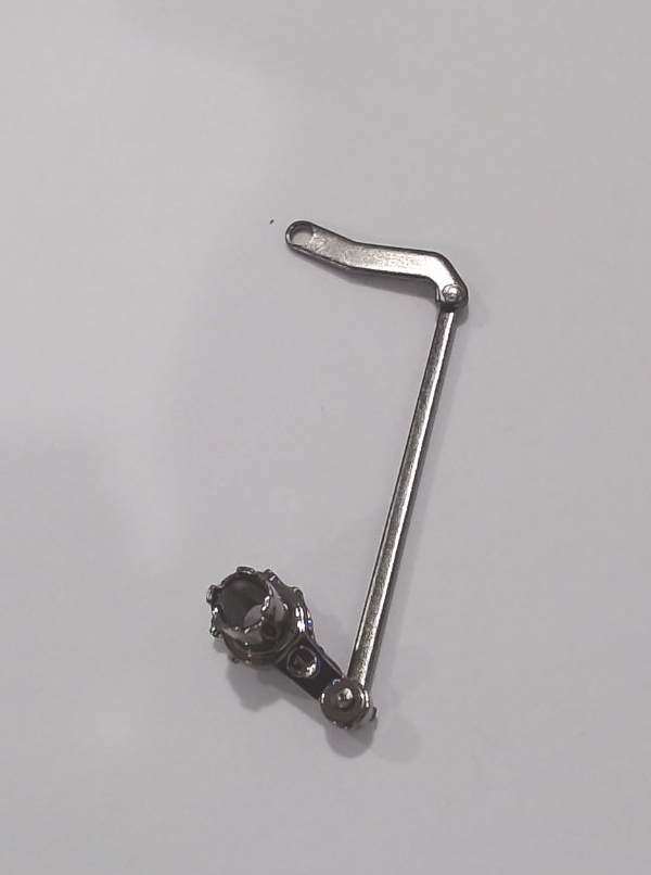 ECCENTRIC ROD ASSEMBLY / LH / BLACKENED / PREMIER PACIFIC 4-6-2