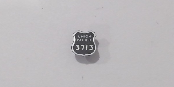 NAME PLATE / SMOKE BOX DOOR / UP SHIELD #3713 / PREMIER CHALLENGER 4-6-6-4