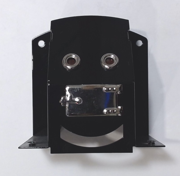 BACKHEAD / BLACK W/NICKEL TRIM / TINPLATE STANDARD GAUGE DORFAN 1134