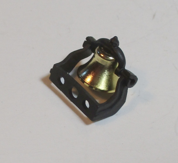 BELL & BRACKET / BLACK & BRASS / BOILER FRONT MOUNT / PREMIER 3-CYLINDER 4-12-2