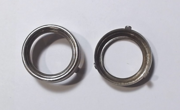 TRIM RING / NICKEL / TINPLATE STANDARD GAUGE 440 CONTROL PANEL