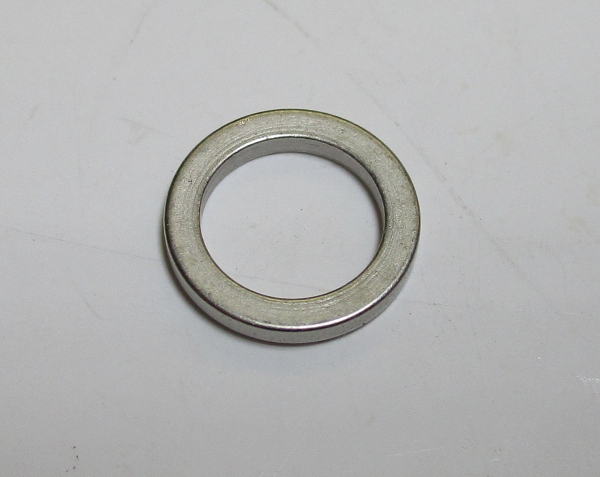 MAIN ROD SPACER / FRONT (ECCENTRIC) / SATIN NICKEL / 10mm O.D. x 7mm I.D. x  1.27mm THICK / PREMIER N&W J 4-8-4