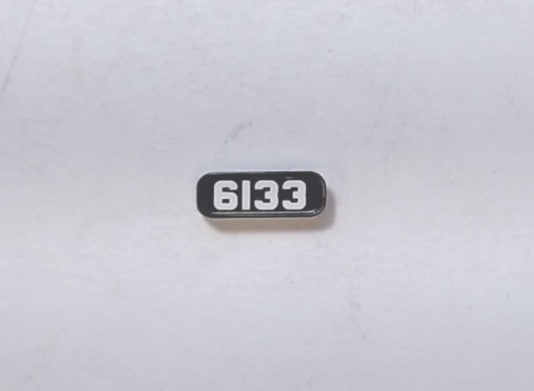 NUMBER BOARD / RF & LR / HO SCALE GP-35 / NYC #6133