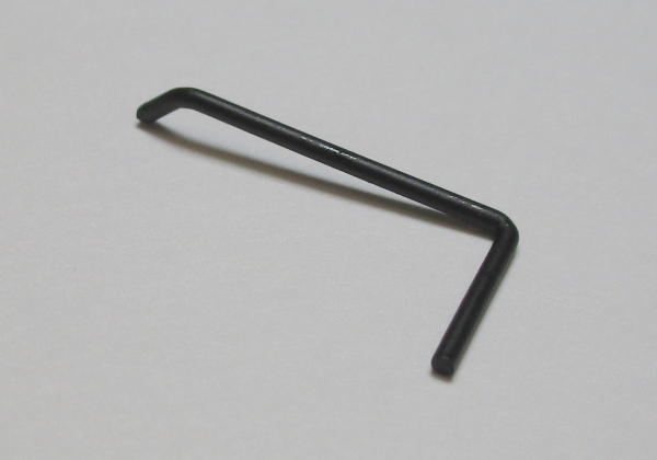 BOILER SUPPORT ROD / RH / BLACK / PREMIER CLIMAX