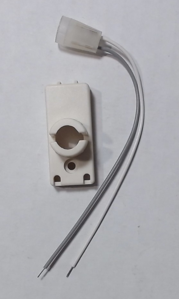 LAMP HOLDER / WHITE / GARAGE / RAILKING OPERATING GAS STATION