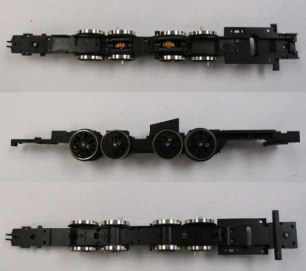 DRIVE BLOCK / 4-AXLE / 3-RAIL / PS-1 / PREMIER T-1 4-4-4-4