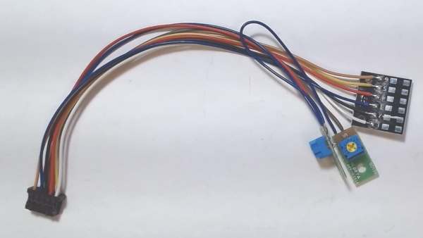 WIRE HARNESS / TENDER SHELL / PS 3 / VOL POTS / 10-PIN PLUG / PREMIER BR44 & SNCF 150X