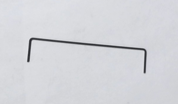 HANDRAIL / CAB SIDES / RH & LH / BLACK / PS 2 & 3 / PREMIER N&W J 4-8-4