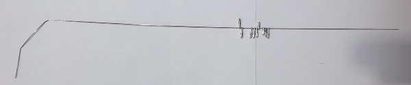 HANDRAIL / BOILER / LH / W/SILVER STANCHIONS / NICKEL / PREMIER N&W J 4-8-4