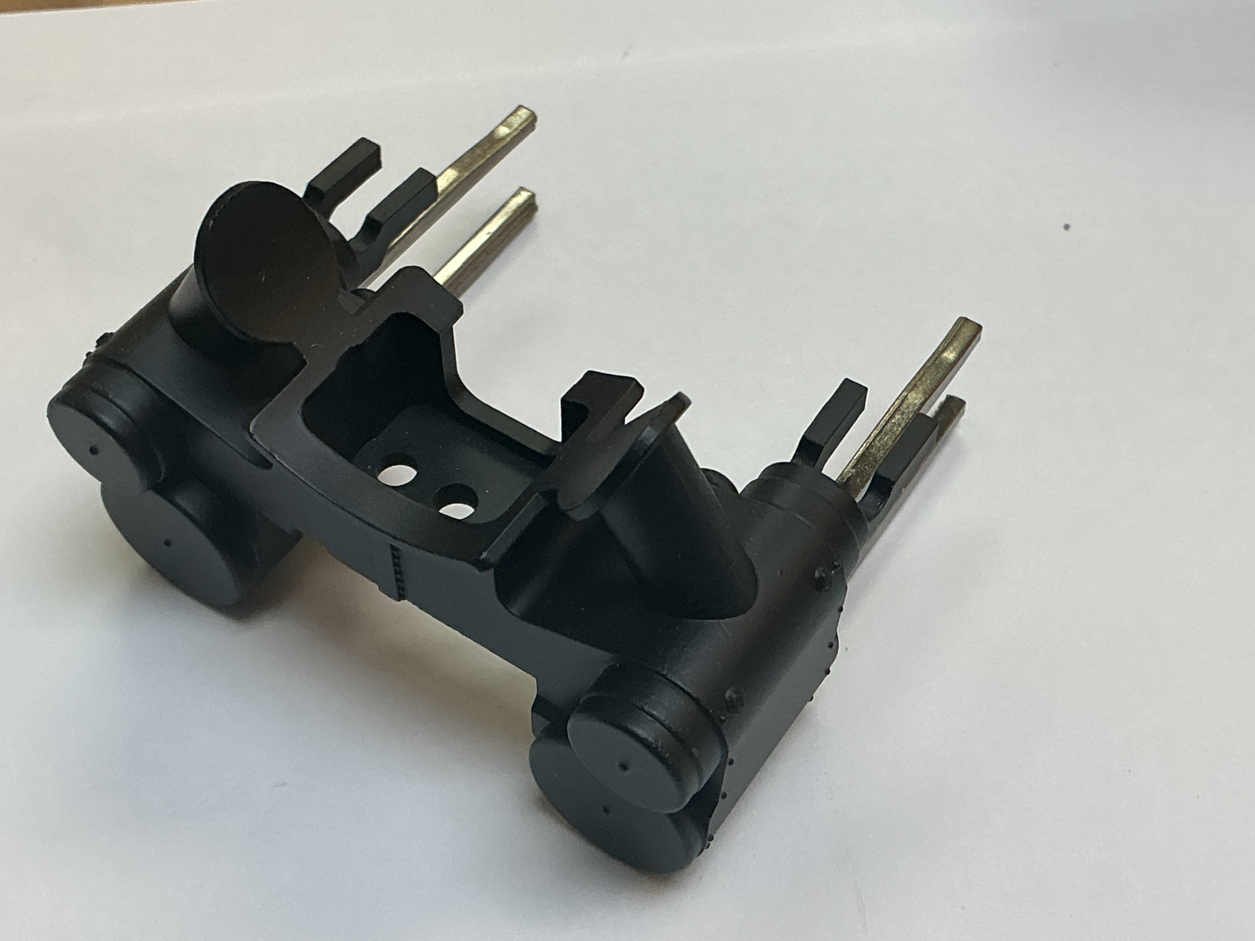 STEAM CHEST W/CROSSHEAD GUIDES / BLACKENED / BLACK / PREMIER LIGHT MIKADO 2-8-2