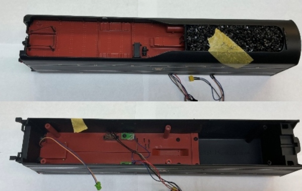 SHELL / TENDER / COMPLETE / PENNSYLVANIA RR / HAS MINOR BLEMISHES / PREMIER PRR S-1 6-4-4-6 /$14.00 ADDITIONAL SHIPPING