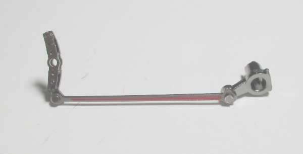 ECCENTRIC ROD ASSEMBLY / LH / BLACKENED W/RED CENTER / PREMIER BR44