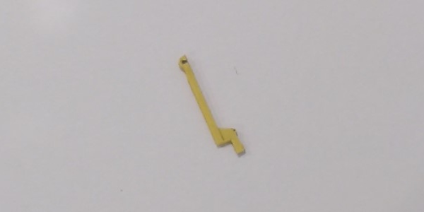 STANCHION / YELLOW / LH / BEHIND CAB DOOR / ILLINOIS TERMINAL / HO SCALE SD70ACE