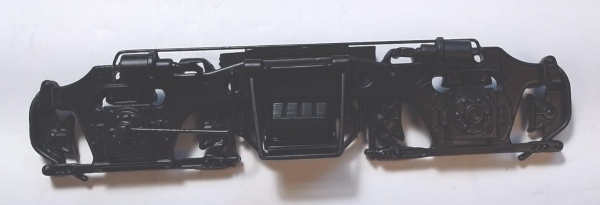 SIDE FRAME / 2-AXLE / LF / BLACK / BOTTOM MOUNT / W/SPEED INDICATOR / PS 3 / PREMIER GP-9 & GP-7 & F-3
