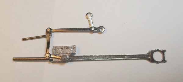 MAIN ROD & CROSSHEAD ASSEMBLY / LH / BLACKENED / PREMIER RUSSIAN DECAPOD 2-10-0
