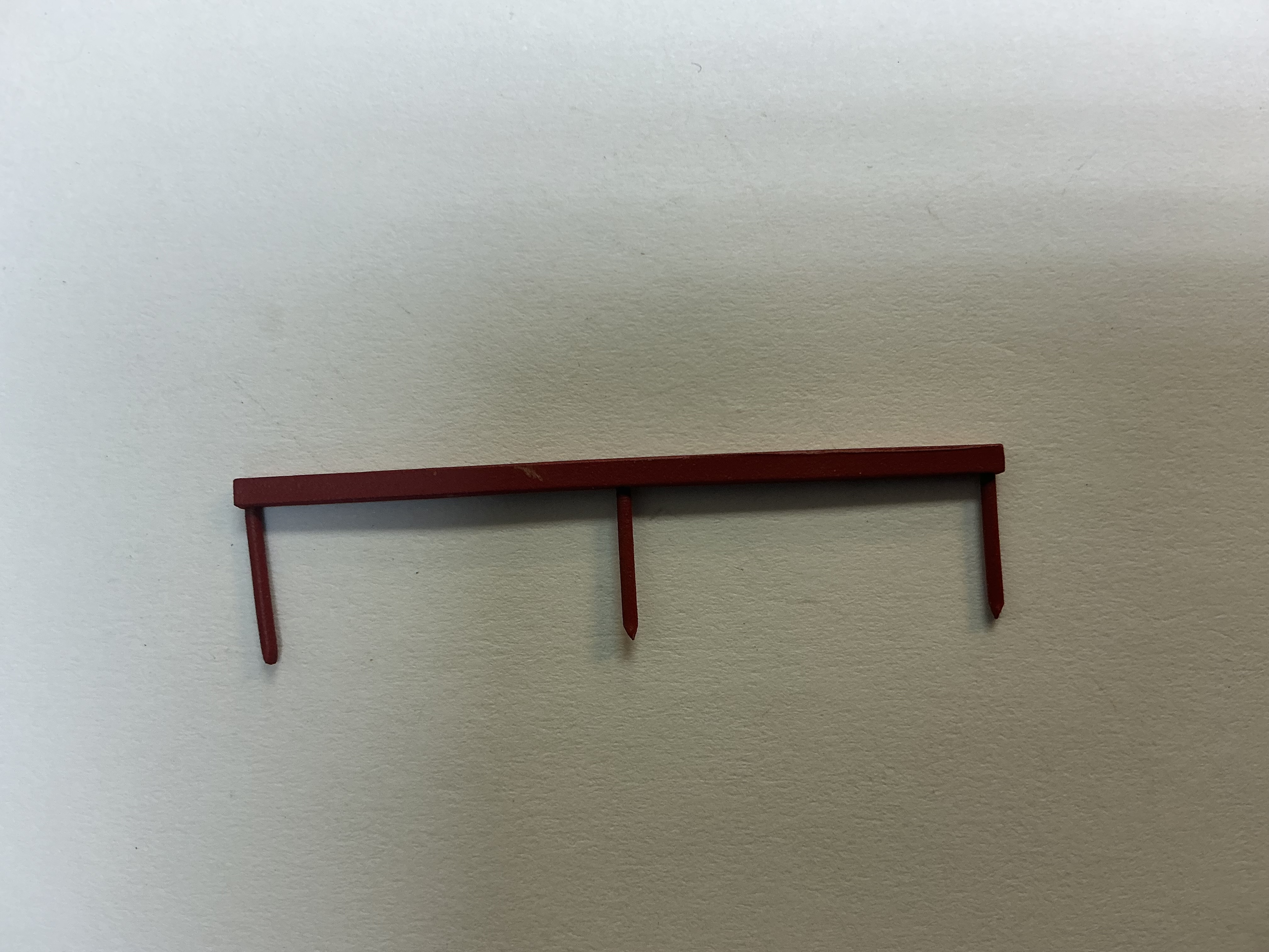 CAB VENT RAIL / LH OR RH / TUSCAN RED / PREMIER A-5 SWITCHER 0-4-0