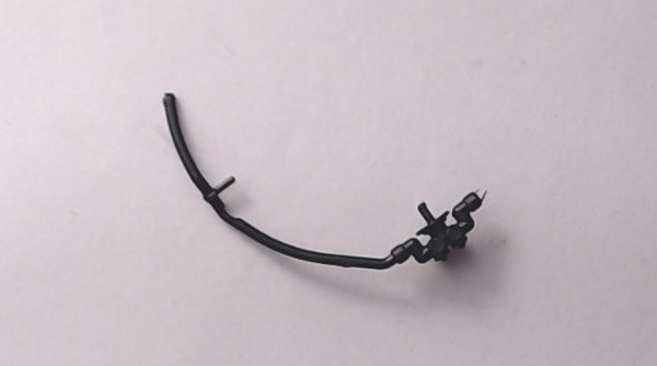 CHECK VALVE / BLACK / HO SCALE TRIPLEX 2-8-8-8-2