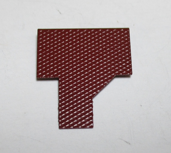 WALKWAY / TREADPLATE / RH / BEHIND STEAM EXHAUST PIPE / TUSCAN RED / PREMIER K-4s 4-6-2