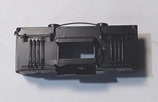 PILOT / FRONT & REAR / BLACK / W/CUT LEVER AND HOSES / 2-HOLE MOUNT / 2-RAIL / PREMIER FM TRAINMASTER