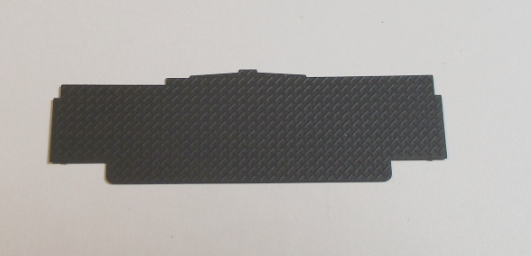 TENDER DECKING / FRONT / BLACK / PREMIER 3-CYLINDER 4-12-2