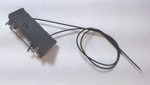 PILOT / REAR / UP GRAY / W/WIRES / LOCOMOTIVE / HO SCALE UP VERANDA