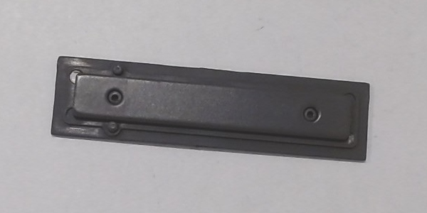METAL STRIP / FOR REMOVABLE HATCH MAGNETS / LOCOMOTIVE / HO SCALE UP VERANDA