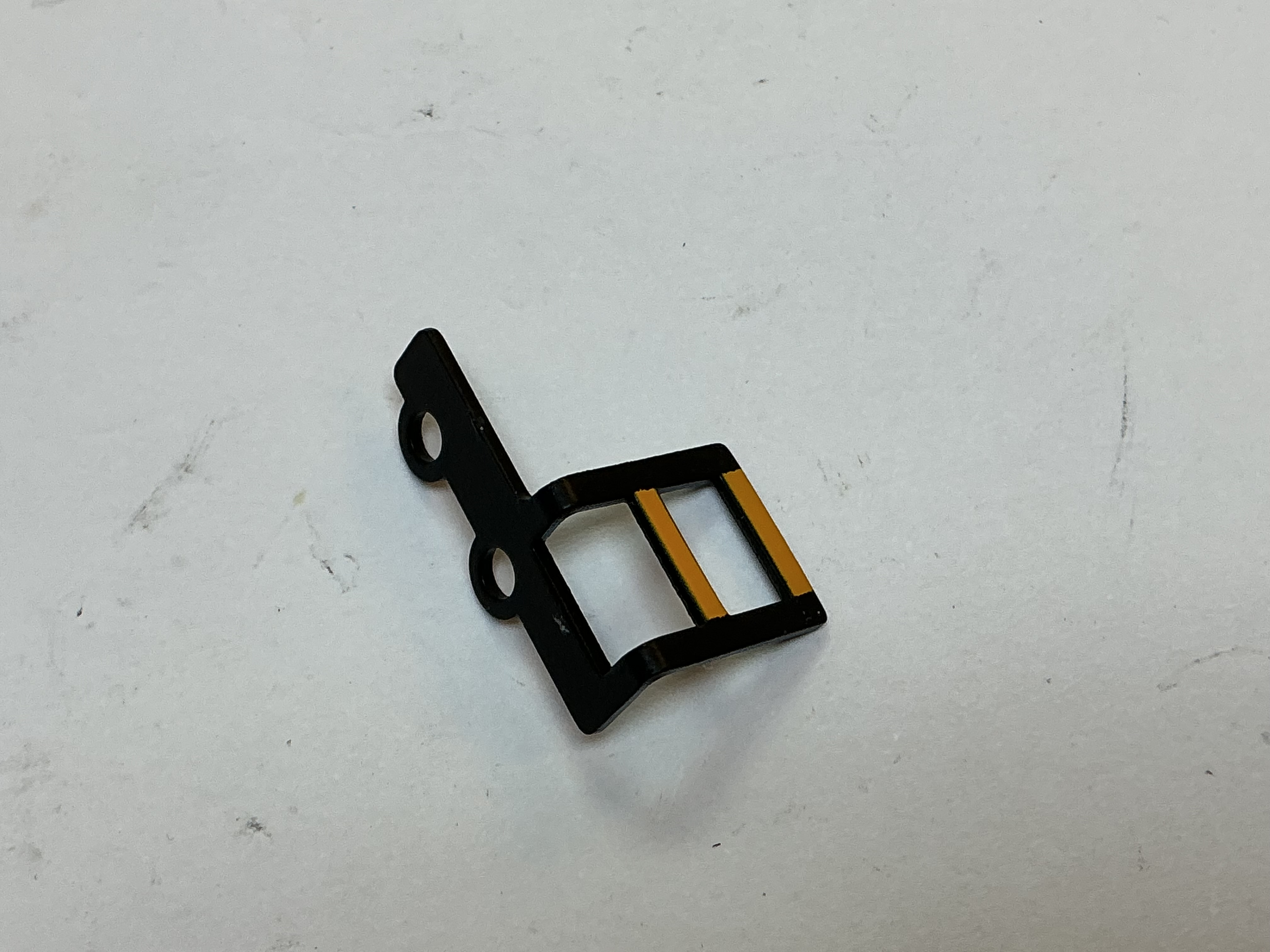 LADDER / 2-RUNG / RH REAR / BLACK W/YELLOW RUNGS / PREMIER F59PH