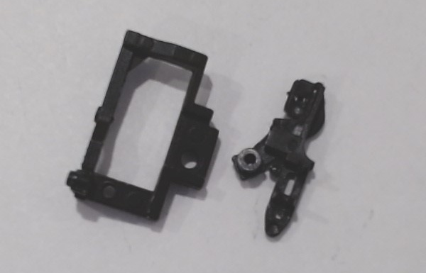 MOTION HANGER / RH FRONT / BLACK / HO SCALE BIG BOY 4-8-8-4