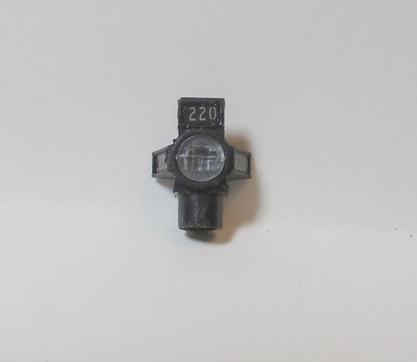 BACK UP LIGHT HOUSING / TENDER / #220 / HO SCALE YELLOWSTONE 4-8-8-2