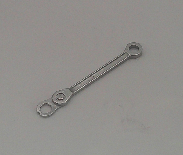 SIDE ROD / NICKEL / 3rd & 4th DRIVER / SATIN NICKEL / HO SCALE GS-4 4-8-4