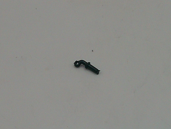 STANCHION / BOILER LONG HANDRAIL / BLACK / BENT / HO SCALE GS-4 4-8-4