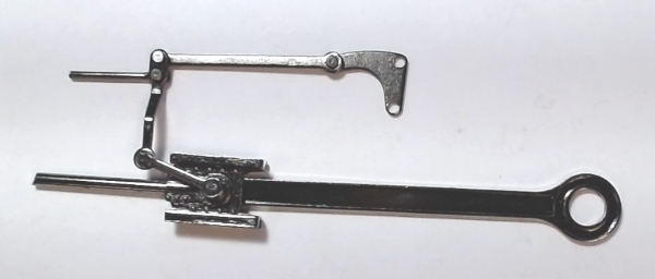 MAIN ROD & CROSSHEAD ASSEMBLY / LH / ROLLER BEARINGS / BLACKENED / PREMIER DREYFUSS HUDSON 4-6-4