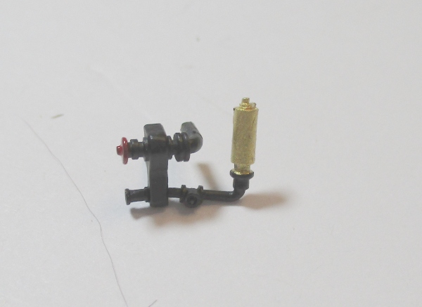 WHISTLE / BRASS & BLACK / RED HANDLE / HO SCALE YELLOWSTONE 4-8-8-2