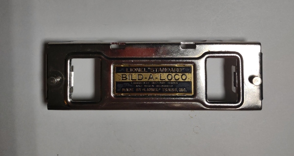 PICKUP ROLLER PLATE / BOTTOM / STANDARD GAUGE BILD-A-LOCO TRADITIONAL & PROTODRIVE