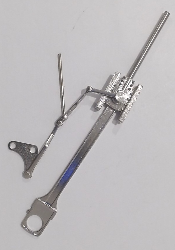 MAIN ROD & CROSSHEAD ASSEMBLY / RH / NICKEL / PREMIER HEAVY PACIFIC 4-6-2