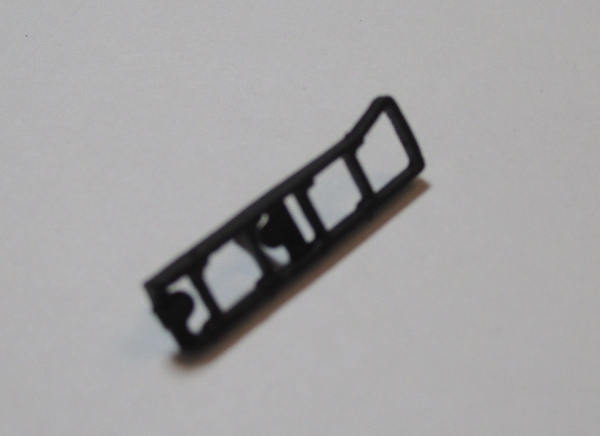 LADDER / BLACK / RH FRONT / TENDER / HO SCALE BIG BOY 4-8-8-4 & CHALLENGER 4-6-6-4