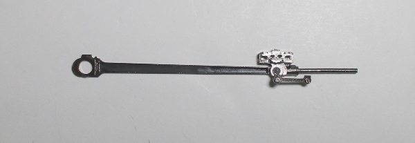 MAIN ROD & CROSSHEAD GUIDE / RH / BLACKENED W/ BLACK CENTER / PREMIER SNCF 150X