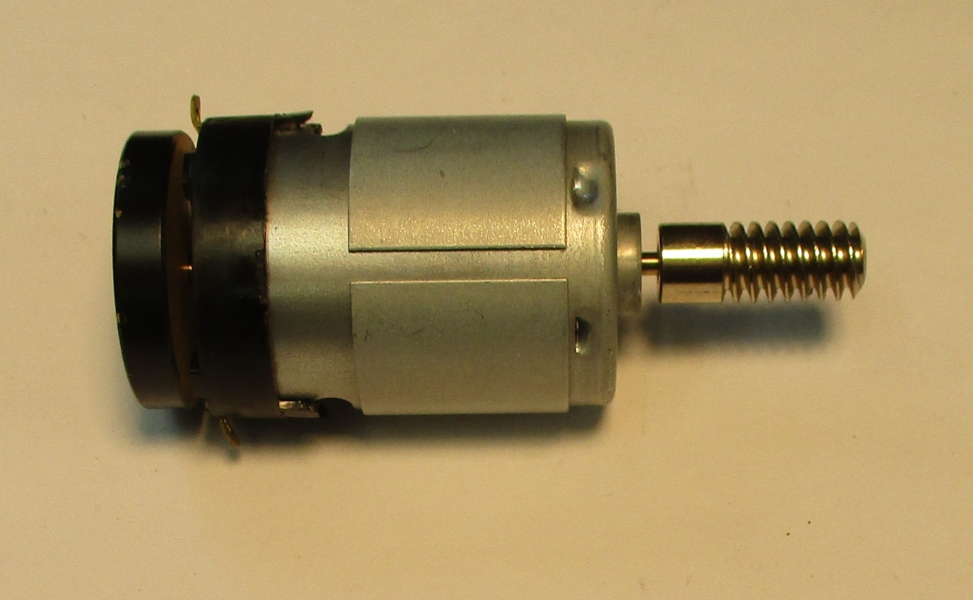 DC MOTOR / RS385PH / MD008-M15 / F/W 27mm D x 5mm THICK / BLACK / PS 2 & PS 3 