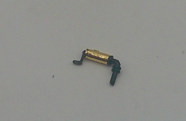 WHISTLE / BRIGHT BRASS & BLACK / HO SCALE GS-4 4-8-4