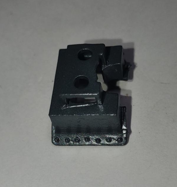 BOILER SUPPORT / CENTER OF STEAM CHEST / GREEN / PREMIER AMERICAN 4-4-0