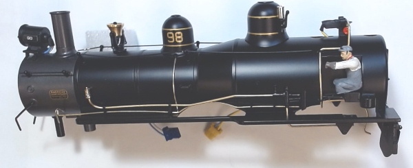 BOILER / W/O CAB & BOILER FRONT / STRASBURG #98 / PREMIER ESE 4-4-0