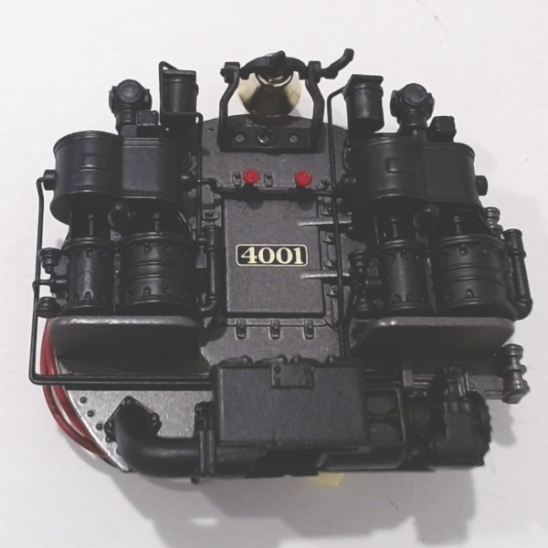 BOILER FRONT / GRAPHITE / COMPLETE / GN #4001 / PREMIER Z-6 CHALLENGER 4-6-6-4 