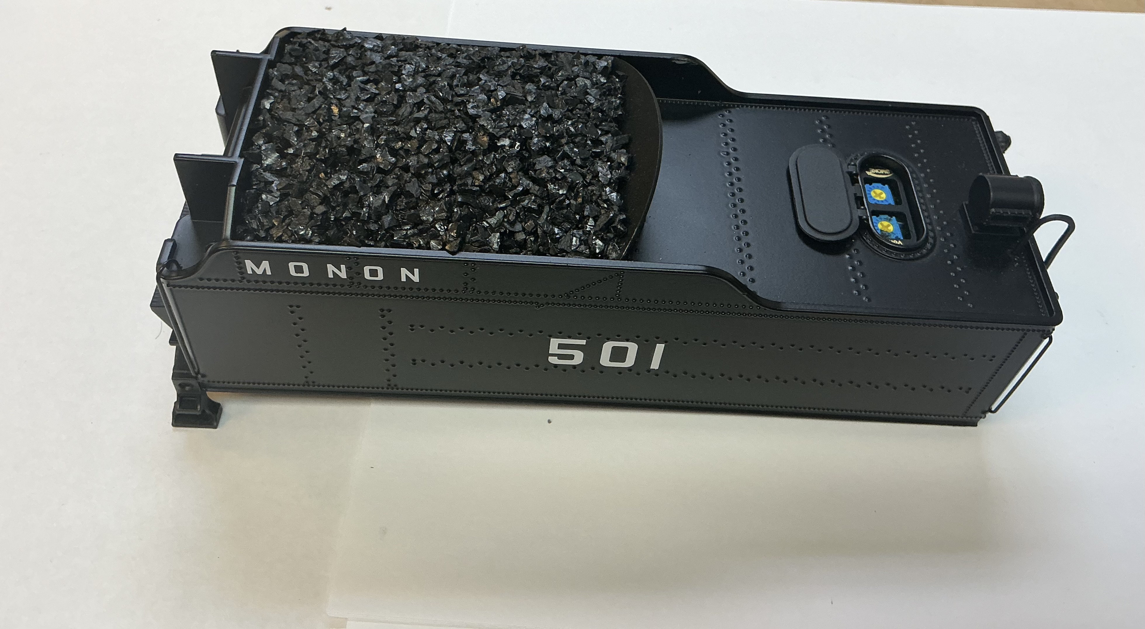 SHELL / TENDER / MONON #501 / PS-3 / W/HARNESSES / PREMIER LIGHT MIKADO 2-8-2